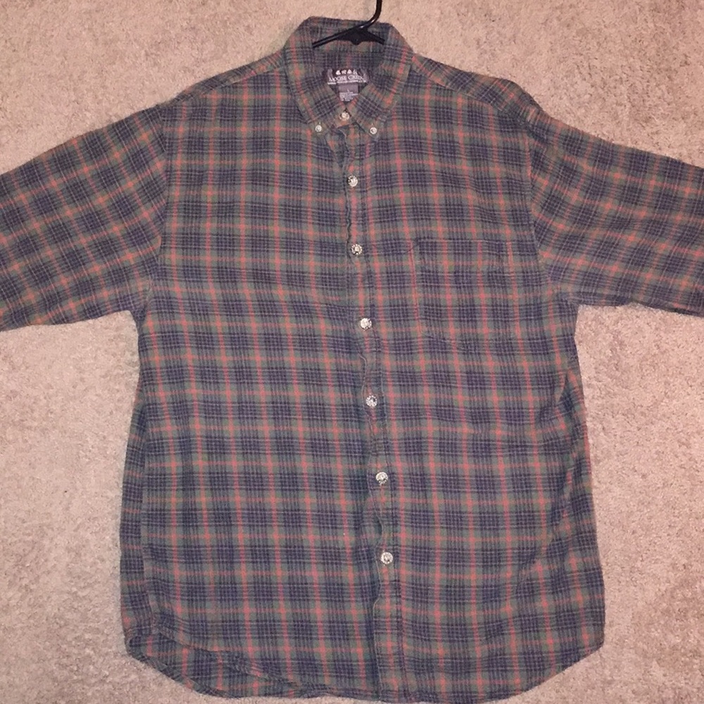 Button down flannel